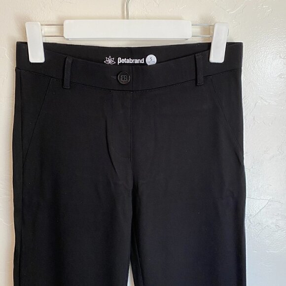 Betabrand Black Pull On Boot Cut Dress Yoga Pants Style W0104-BK - Picture 3 of 7